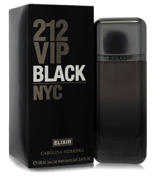 Carolina Herrera 212 VIP Black Elixir by Carolina Herrera EDP 3.4 OZ