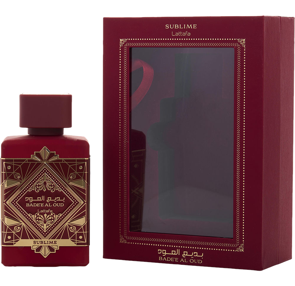 Lattafa 3.4 Oz Men  Badee Al Oud Sublime Eau De Parfum Spray Lattafa
