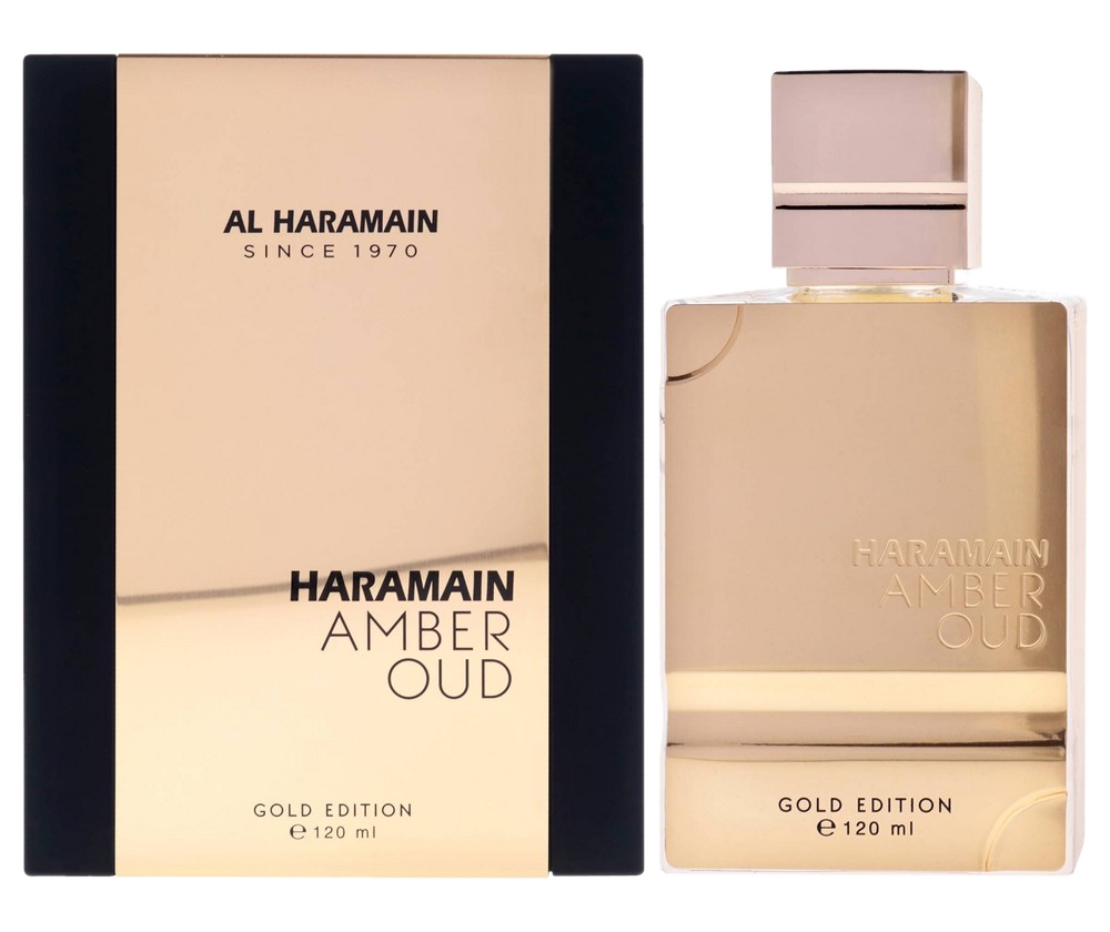 Al Haramain Al Haramain 4 Oz Amber Oud Eau De Parfum Spray Gold Edition 120ml