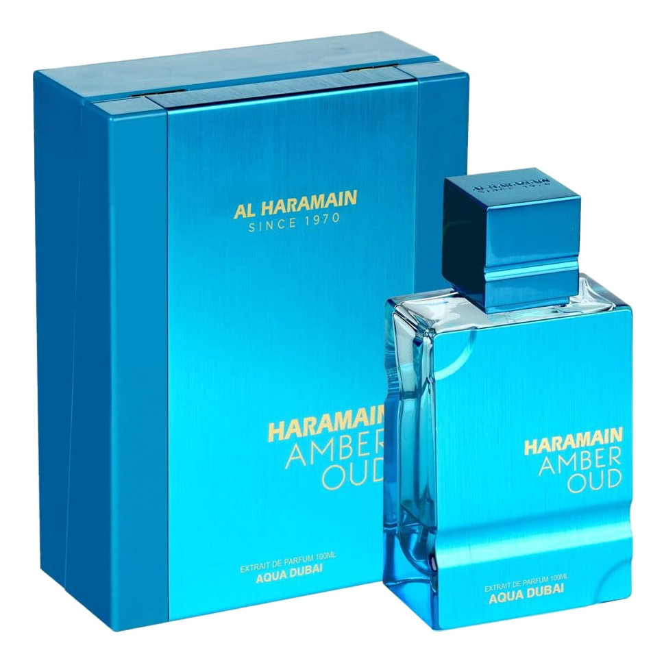 Al Haramain Amber Oud - Aqua Dubai by Al Haramain for Men - 3.33 Oz Extrait De Parfum Spray