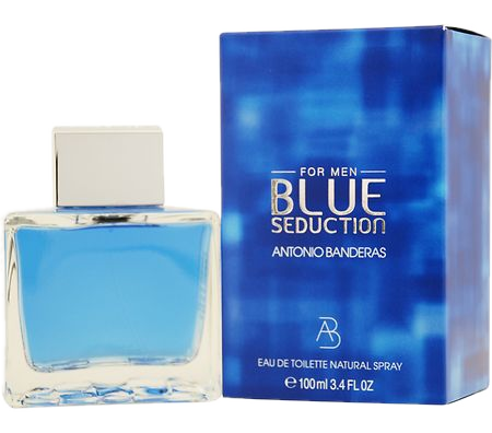 Antonio Banderas Blue Seduction by Antonio Banderas for Men 3.4 Oz Eau De Toilette Spray