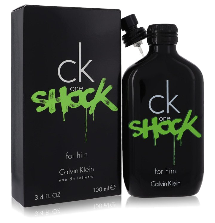 Calvin Klein Ck One Shock Men Calvin Klein EDT Spray 3.4 Oz 100 Ml M