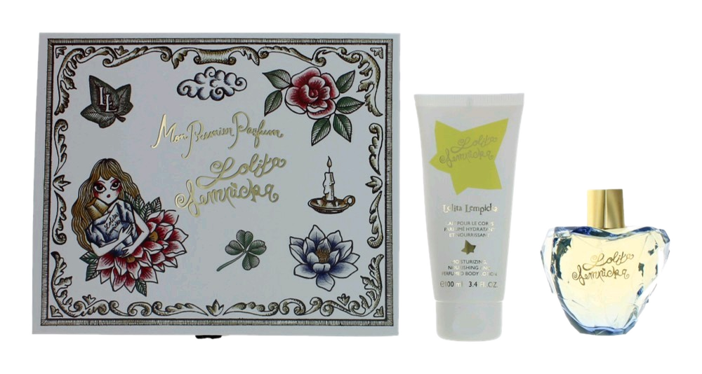 Lolita Lempicka Lolita Lempicka by Lolita Lempicka EAU DE PARFUM SPRAY 3.4 OZ & BODY LOTION 3.4 OZ for WOMEN