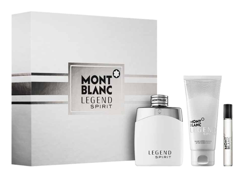 Mont Blanc Mont Blanc Legend Spirit 3.3 OZ & SHOWER GEL 3.3 OZ & EDT SPRAY 0.25 OZ MINI for MEN