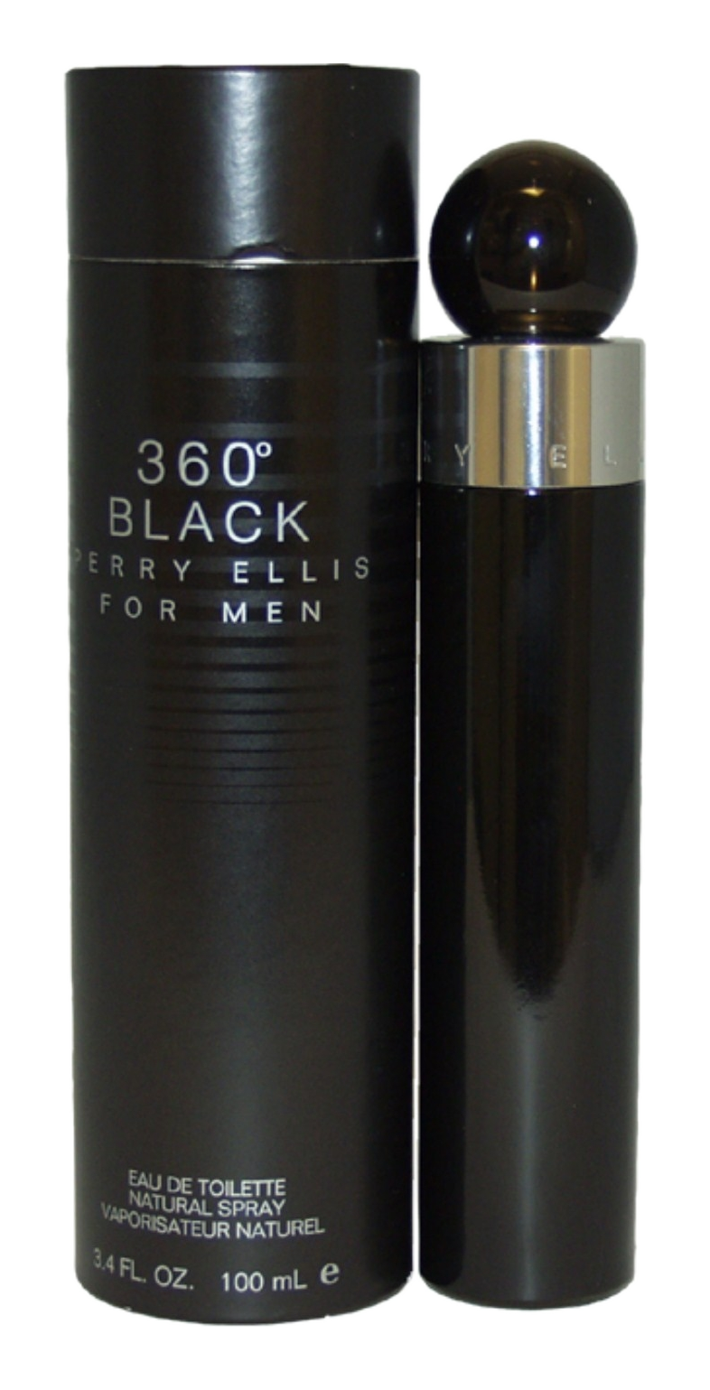 Perry Ellis Perry Ellis 360 Black by Perry Ellis EDT SPRAY 3.4 OZ for MEN