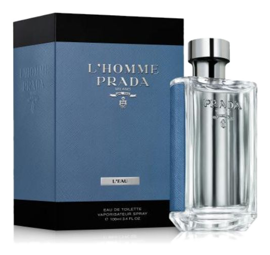 Prada Prada L'Homme L'Eau Eau De Toilette for Men 100 Ml