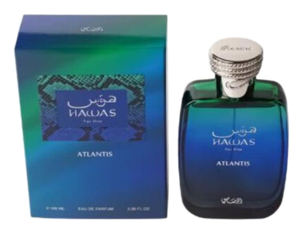 Rasasi RASASI Hawas Atlantis E100ml 3.4 Oz