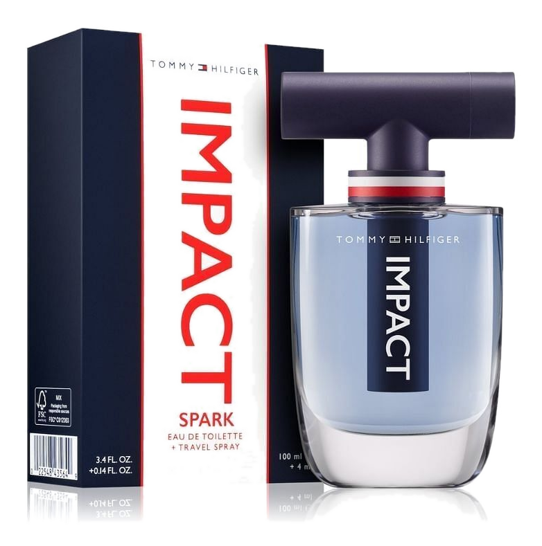 Tommy Hilfiger Tommy Hilfiger Mens Impact Spark Eau De Toilette 100ml - Green - One Size