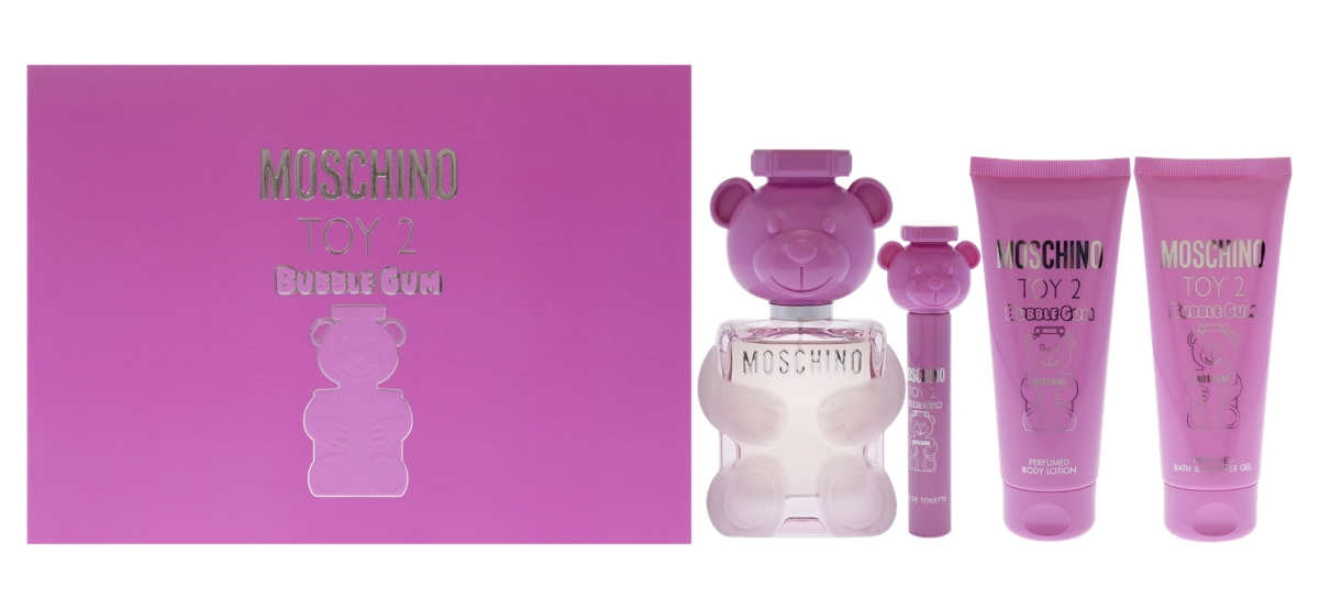 Moschino Toy 2 Bubble Gum Fragrance for Women - SET 4 Piece